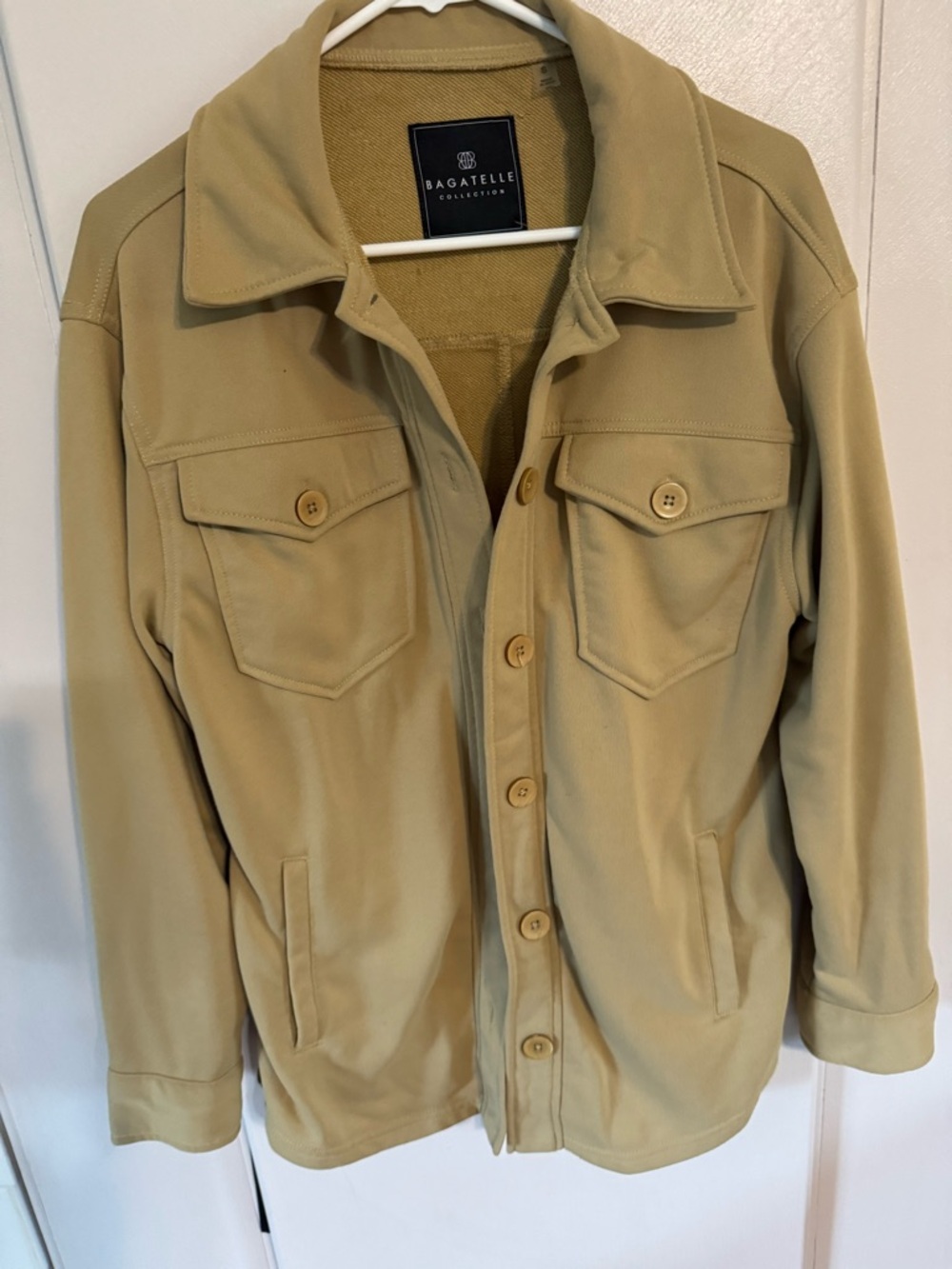 Bagatelle Light Tan Collared Jacket